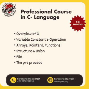 C programming Certification Course